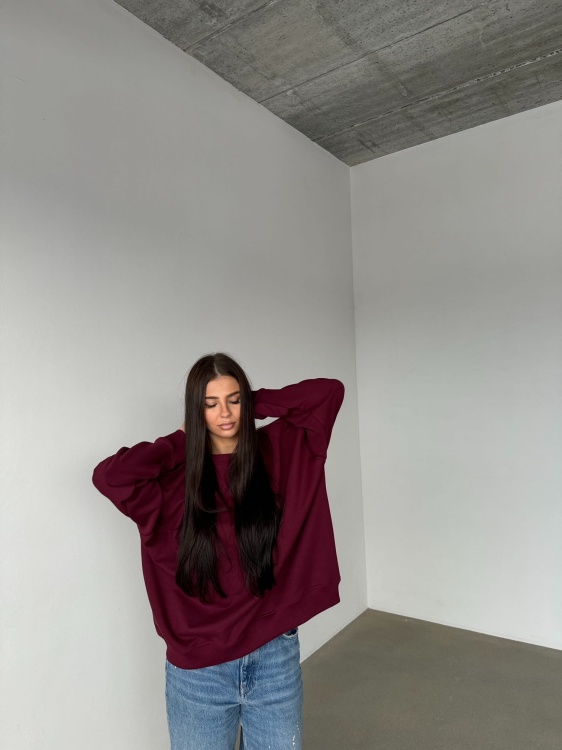 BLUZA THE ONE BURGUNDY .JPG