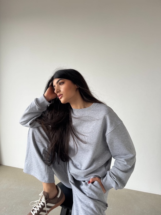 KOMPLET DRESOWY COMFORTABLE MELANGE GREY