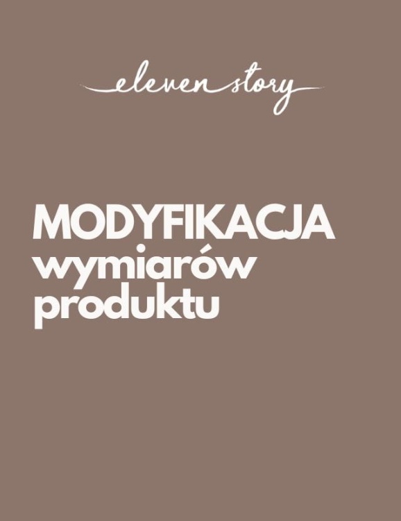 MODYFIKACJA WYMIARÓW
