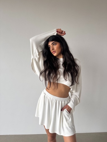 CROP KIMONO EXTRA SHORT