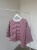 BLUZKA CROP TOP STRIPE RED