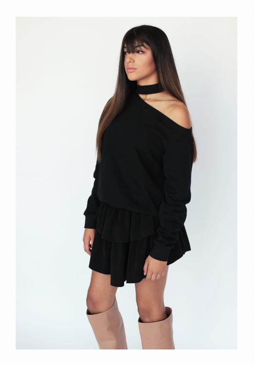 Bluza czarna z chokerem elevenstory.jpg